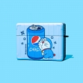 Pepsi Japanese Blu Gatto | Airpod Case | Silicone Case for Apple AirPods 1, 2, Pro Cosplay